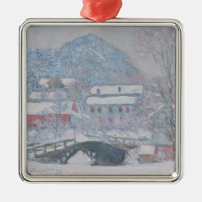 Claude Monet Ornament Aus Metall (Vorne)