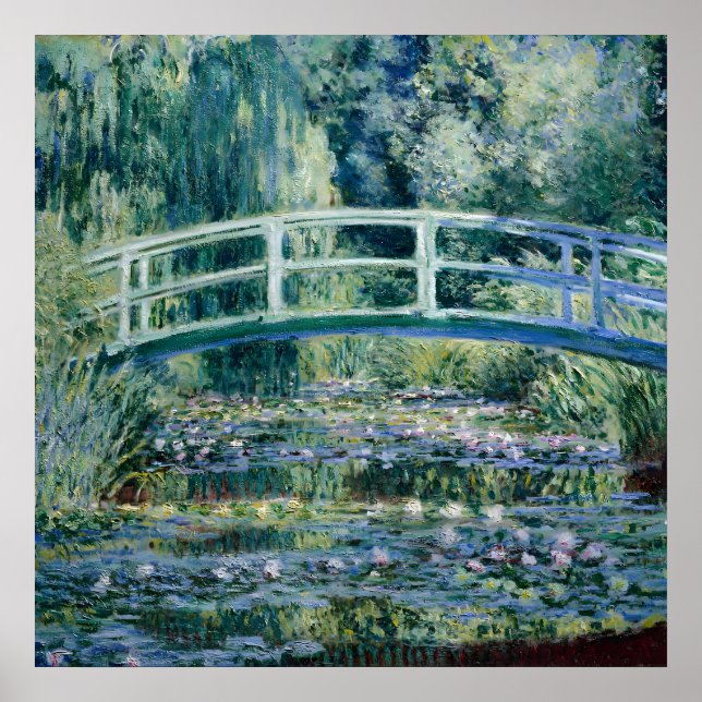 Claude Monet painting Poster (Vorne)