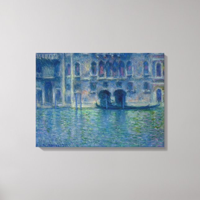 Claude Monet – Palazzo da Mula in Venice – 1908 Leinwanddruck (Vorderseite)