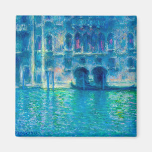 Claude Monet "Palazzo da Mula" Magnet