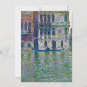 Claude Monet - Palazzo Dario Einladung