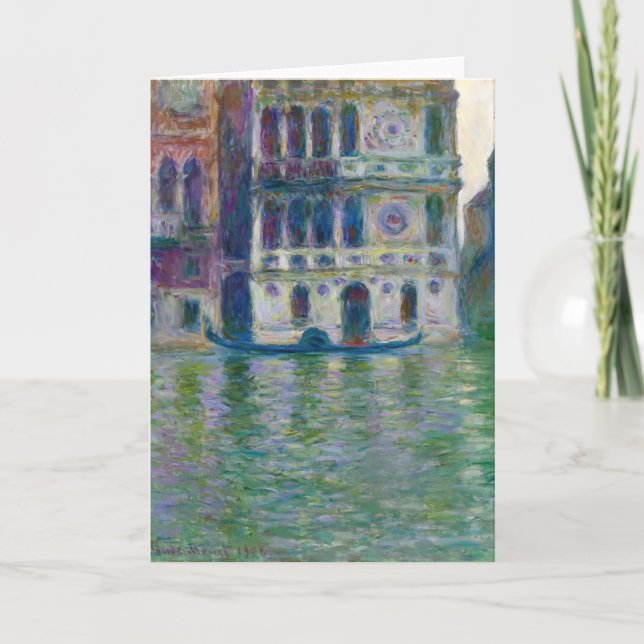 Claude Monet - Palazzo Dario Karte (Vorderseite)