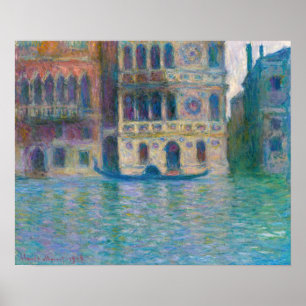 Claude Monet - Palazzo Dario Poster