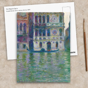 Claude Monet - Palazzo Dario Postkarte