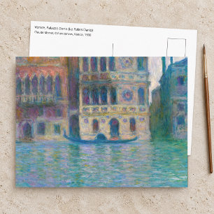 Claude Monet - Palazzo Dario Postkarte