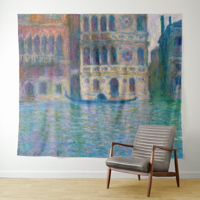 Claude Monet - Palazzo Dario Wandteppich (Beispiel (Horizontal))