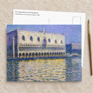 Claude Monet - Palazzo Ducale Postkarte