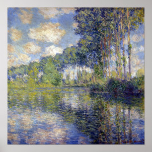 Claude Monet-Pappeln auf dem Epte Poster