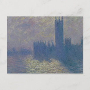 Claude Monet   Parlamentsgebäude, Stormy Sky Postkarte