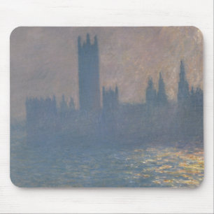 Claude Monet - Parlamentshäuser, Sonnenlicht Mousepad