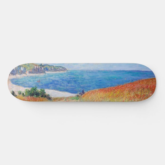 Claude Monet - Path in Wheat Fields at Pourville Skateboard (Horizontal)