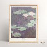 Claude Monet Pink Water Lilies Kunst Poster<br><div class="desc">Tauchen Sie ein in Claude Monets faszinierendes Meisterwerk "Pink Water Lilies". Lass den feinen Farbtönen und der ruhigen Schönheit dieser Seerosen eine Touch der Ruhe der Natur in deinen Raum. Diese Kunstdrucke zeichnet Monets charakteristischen Impressionismus-Stil auf und ist somit eine perfekte Ergänzung für Kunstliebhaber und Bewunderer zeitloser Schönheit. Erleben Sie...</div>