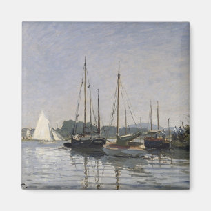 Claude Monet   Pleasure Boats, Argenteuil, c.1872- Magnet