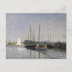 Claude Monet   Pleasure Boats, Argenteuil, c.1872- Postkarte