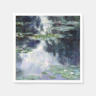 Claude Monet Pond mit Water Lilies Serviette