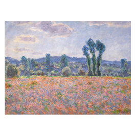 Claude Monet - Poppy Field 1890 (Giverny) Tischdecke