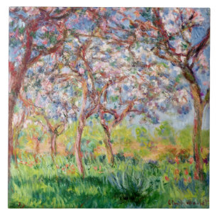 Claude Monet   Printemps ein Giverny Fliese
