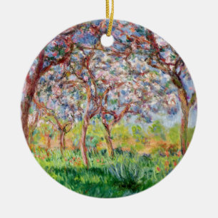 Claude Monet   Printemps ein Giverny Keramikornament