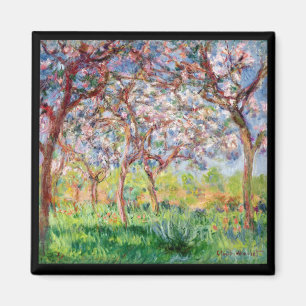Claude Monet Printemps ein Giverny Magnet