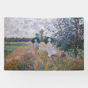 Claude Monet - Promenade bei Argenteuil Banner