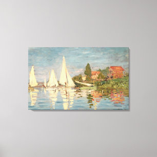 Claude Monet Regatta at Argenteuil, c.1872 Leinwanddruck
