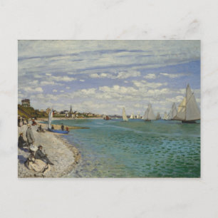 Claude Monet   Regatta bei Sainte-Adresse Postkarte