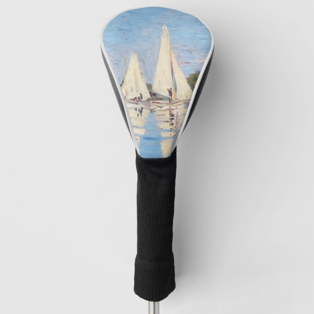 Claude Monet - Regattas in Argenteuil Golf Headcover (Vorderseite)