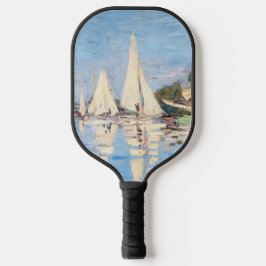 Claude Monet - Regattas in Argenteuil Pickleball Schläger