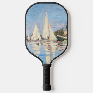 Claude Monet - Regattas in Argenteuil Pickleball Schläger