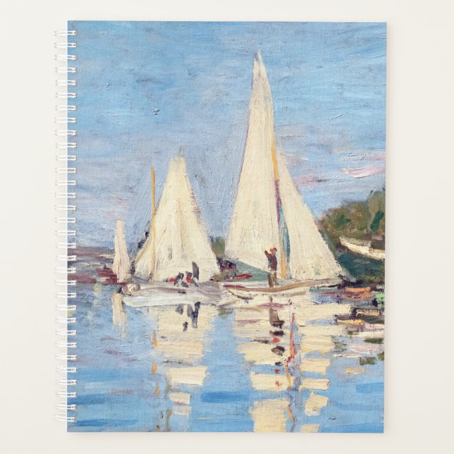 Claude Monet - Regattas in Argenteuil Planer (Vorderseite)