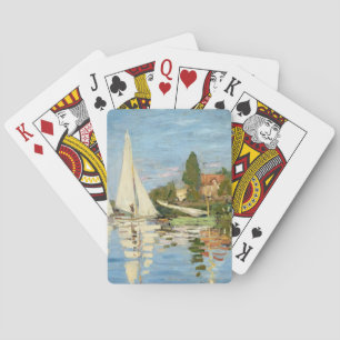 Claude Monet Regattas in Argenteuil Spielkarten