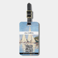 Claude Monet - Regattas in Argentinien - QR-Code