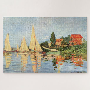 Claude Monet Regatten in Argenteuil (1872) Puzzle
