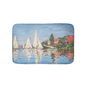Claude Monet - Regatten in Argenteuil Badematte