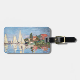 Claude Monet - Regatten in Argenteuil Gepäckanhänger