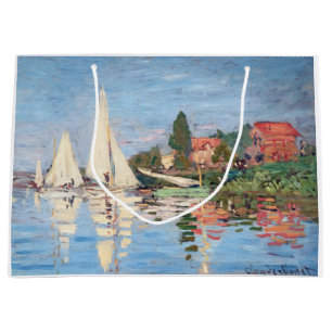 Claude Monet - Regatten in Argenteuil Große Geschenktüte
