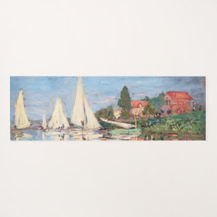 Claude Monet - Regatten in Argenteuil Yogamatte