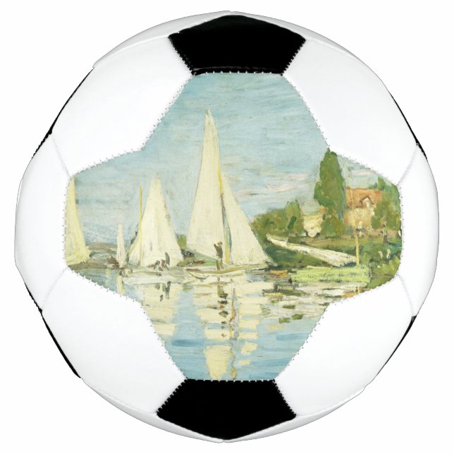 Claude Monet. Regatten in Argentinien Fußball (Vorderseite)