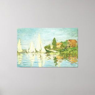Claude Monet. Regatten in Argentinien Leinwanddruck