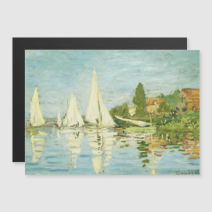 Claude Monet. Regatten in Argentinien Magnetkarte