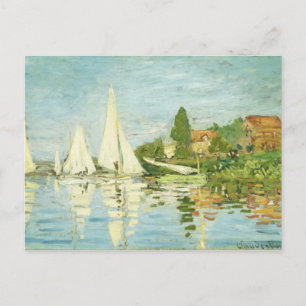 Claude Monet. Regatten in Argentinien Postkarte