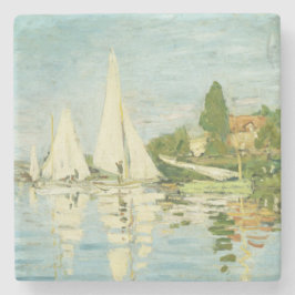 Claude Monet. Regatten in Argentinien Steinuntersetzer