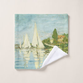 Claude Monet. Regatten in Argentinien Waschlappen