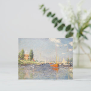Claude Monet. Rote Boote, Argentinien Postkarte