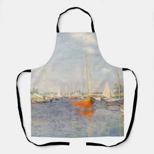 Claude Monet. Rote Boote, Argentinien Schürze