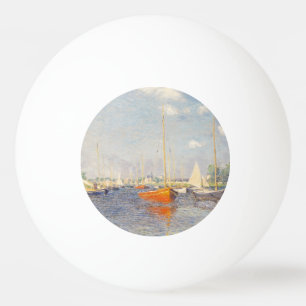 Claude Monet. Rote Boote, Argentinien Tischtennisball
