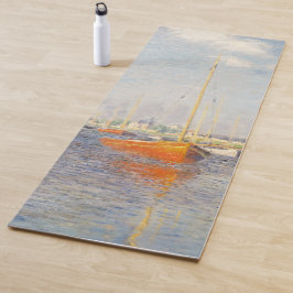Claude Monet. Rote Boote, Argentinien Yogamatte