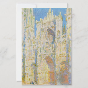 Claude Monet Rouen Kathedrale Portal Morgenlicht