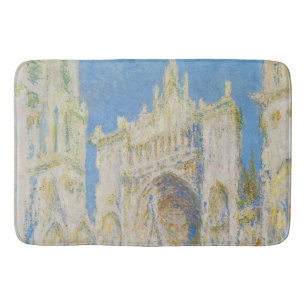 Claude Monet Rouen Kathedrale Portal Morgenlicht Badematte
