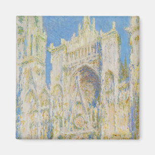 Claude Monet Rouen Kathedrale Portal Morgenlicht Magnet